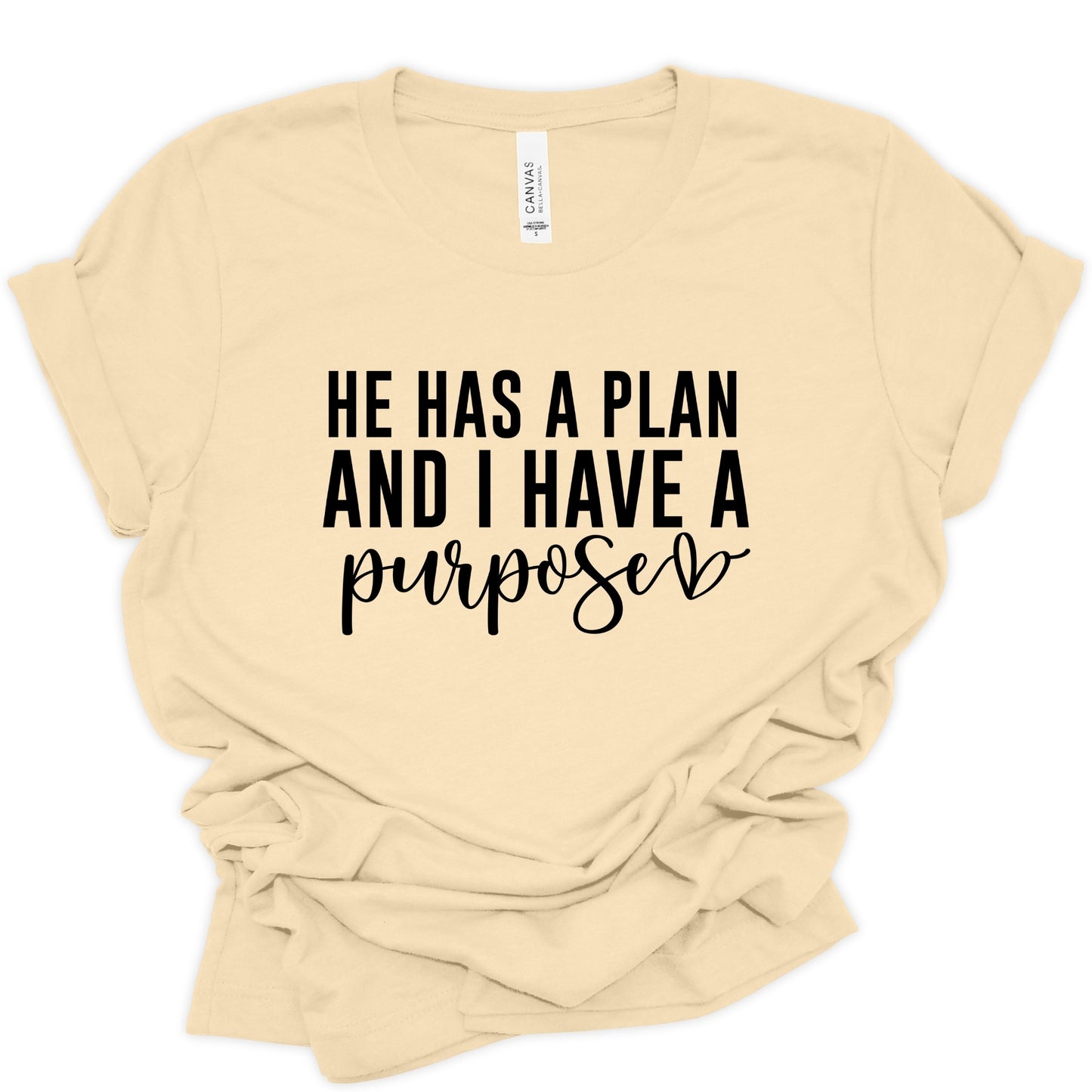 He Has A Plan I Have A Purpose  Shirt