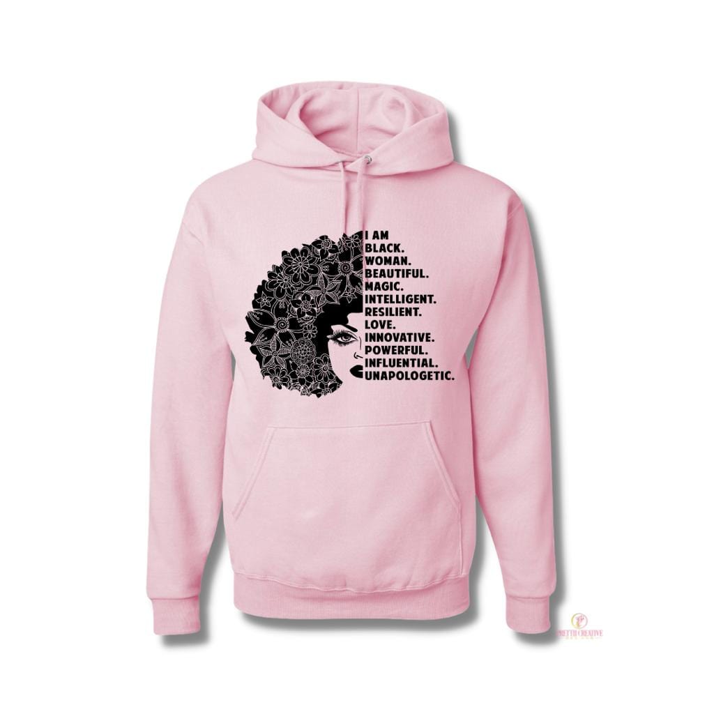 BEAUTIFUL BLACK WOMEN HOODIE